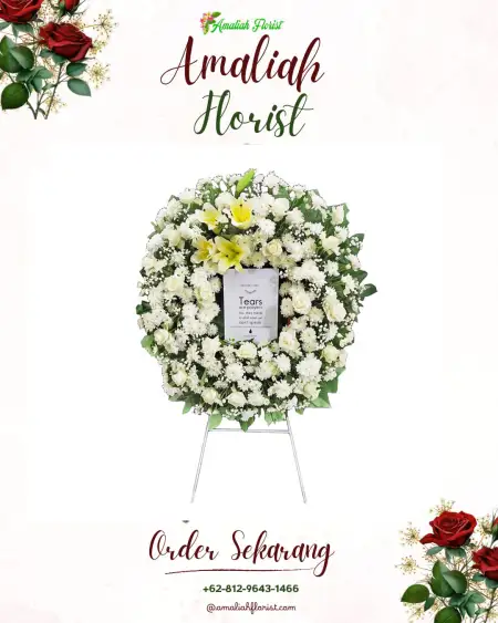 Krans Bunga Duka Tribudi Syukur
