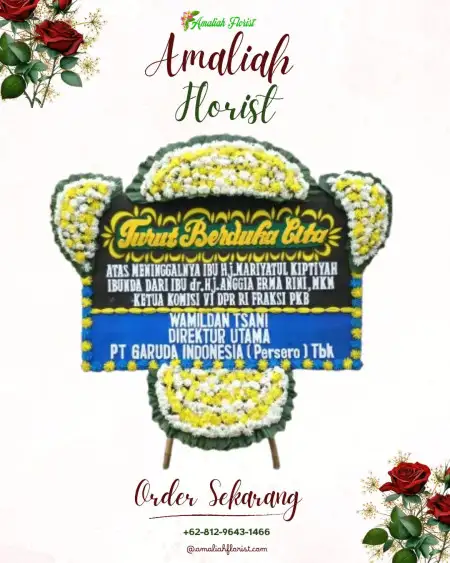 Papan Bunga Duka Tribudi Syukur